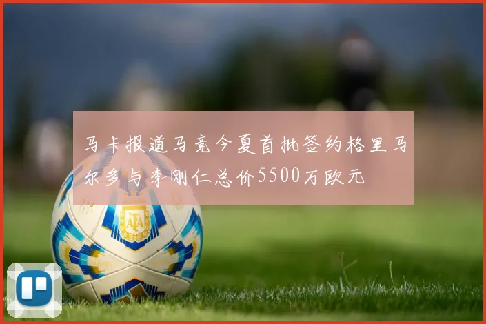 马卡报道马竞今夏首批签约格里马尔多与李刚仁总价5500万欧元
